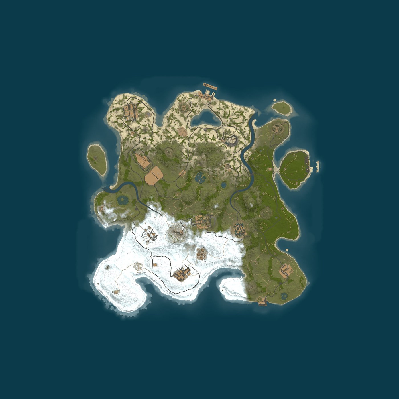 Mapa procedural 3500